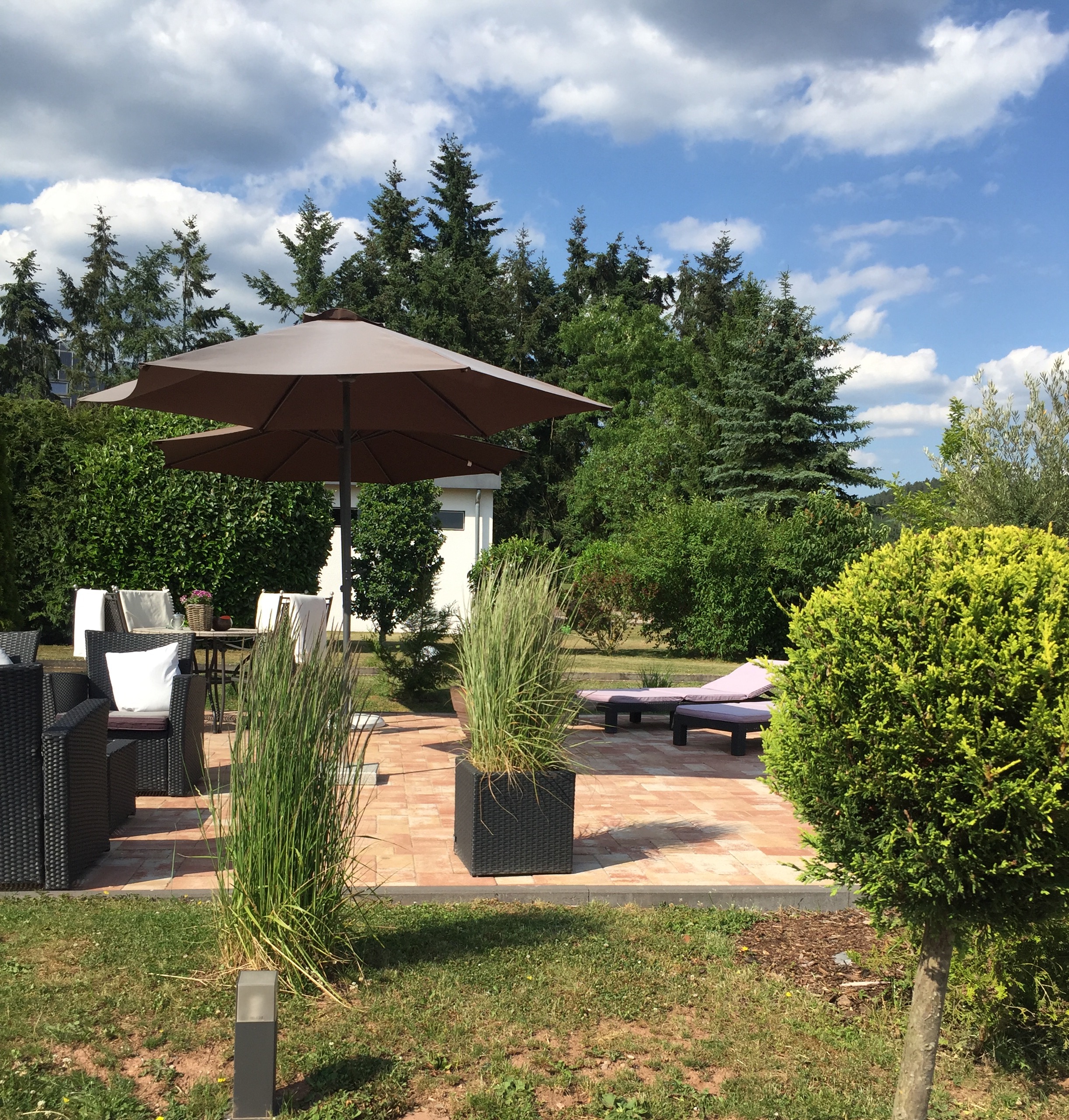 Unsere Terrasse